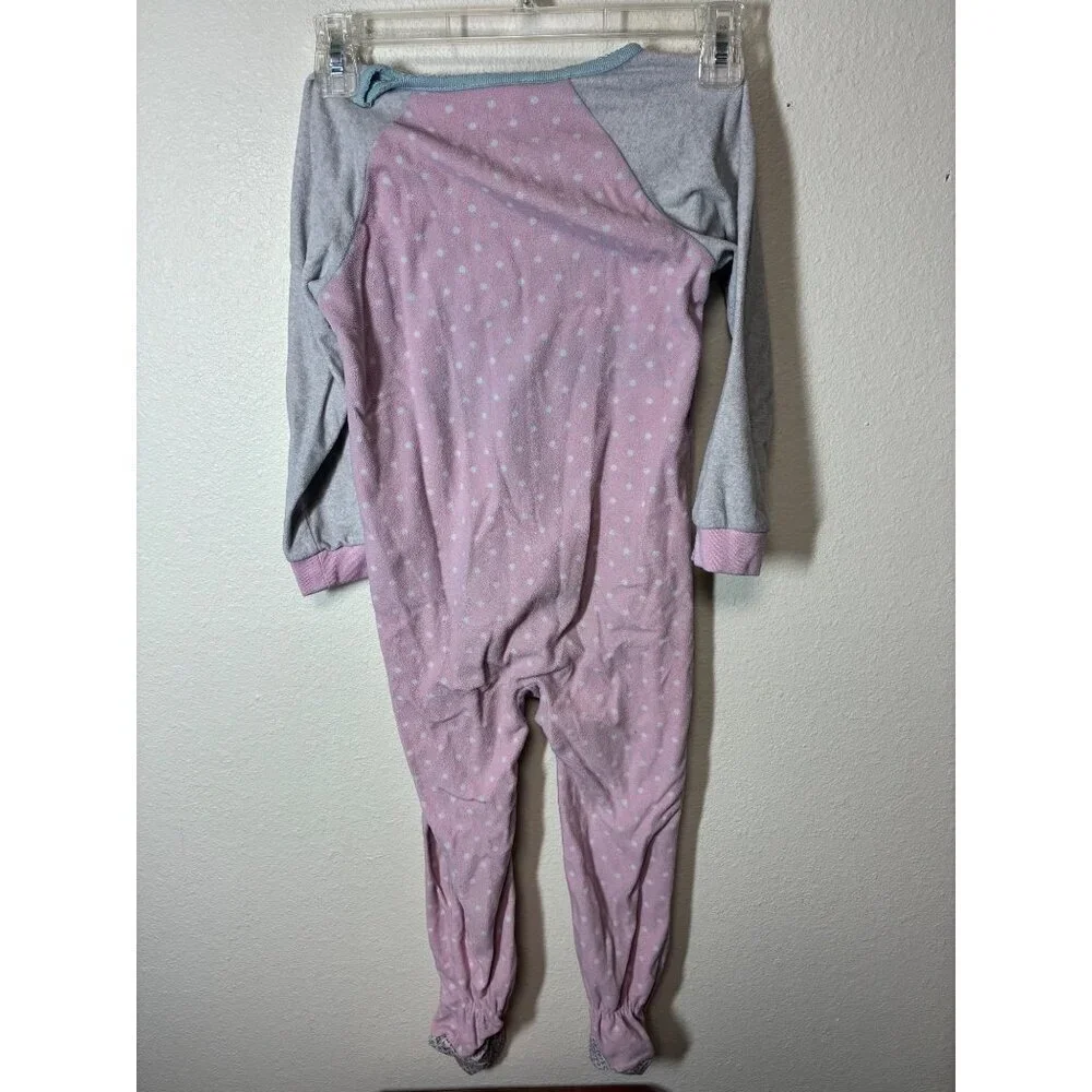 Carters Fleece Pajama Bundle Owls Footie Sleepwear Winter Long Sleeve Girls 5T